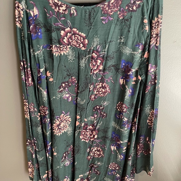 Green Free People shift dress - Picture 4 of 4